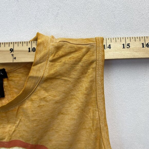 Joei & i Sleeveless Round Neck Split-Tie BackTank Top Women Medium Light Orange - Picture 14 of 16